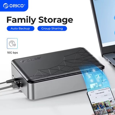 ORICO Personal Cloud Storage Network Attached Storage 2.5in Hard Drive Enclosure