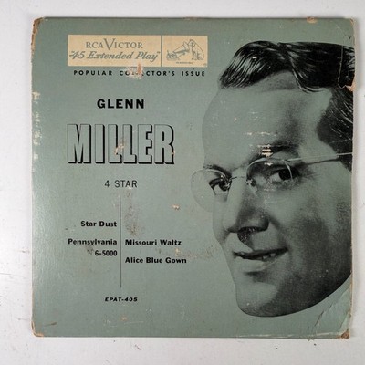 Glenn Miller   4 Star EP Record 1951 RCA Victor Jazz Swing 45 RPM