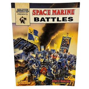 Space Marine Battles Game Workshop Supplement Book - Warhammer GW M986