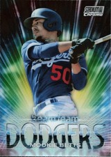 2020 Stadium Club Chrome Beam Team #BT-24 Mookie Betts Los Angeles Dodgers