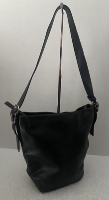 Vintage Coach Duffle Sac Bag 9186 Black