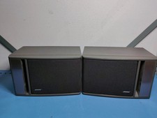 Bose Model 141 Bookshelf Home Stereo Speakers Pair Black  Gray