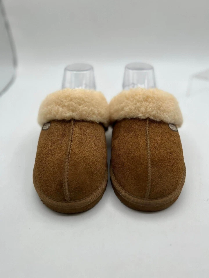 Туфли женские Bearpaw Scuff размер 6 коричневые замшевые Mackenzie доставка кожа без шнуровки - Изображение 2 из 4