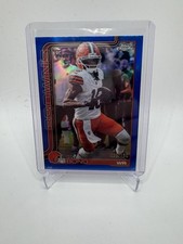 2025 Topps Chrome Blue Refractor #341 Isaiah Bond RC /150 SP