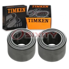 2 pc Timken Front Wheel Bearings for 2009-2014 Acura TL Axle Drivetrain ry