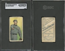 T206 Arch Persons Southern Leaguer ~~ SGC Authentic ~~ Piedmont 350 SL back