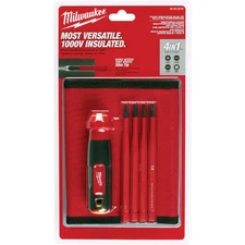 Milwaukee 48-22-2216 4-in-1 1000V Insulated Slim Tip Multi-Bit Screwdriver
