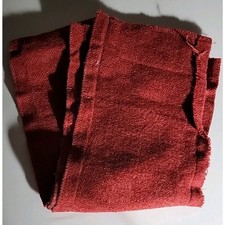 Wool Brick Red 3 Pieces 22"×7" Rug Hooking Applique (8Z10)