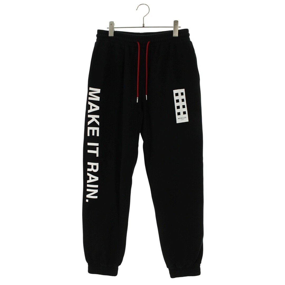Moncler Genius X Palm Angels PANTALONE Double Name Sweat Long Pants Men M Used 4 thumbnail 2