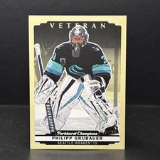 Philipp Grubauer 2022-23 Parkhurst Champions Base Card #160 Kraken