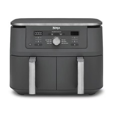 Ninja MAX Dual Zone Air Fryer | 9.5L, 6 Functions | Black | REFURB | DZ400UK