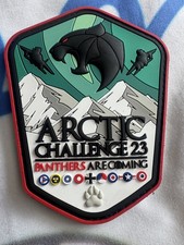 494th Panthers  Fighter Squadron Arctic Challenge 23 Patch PVC 