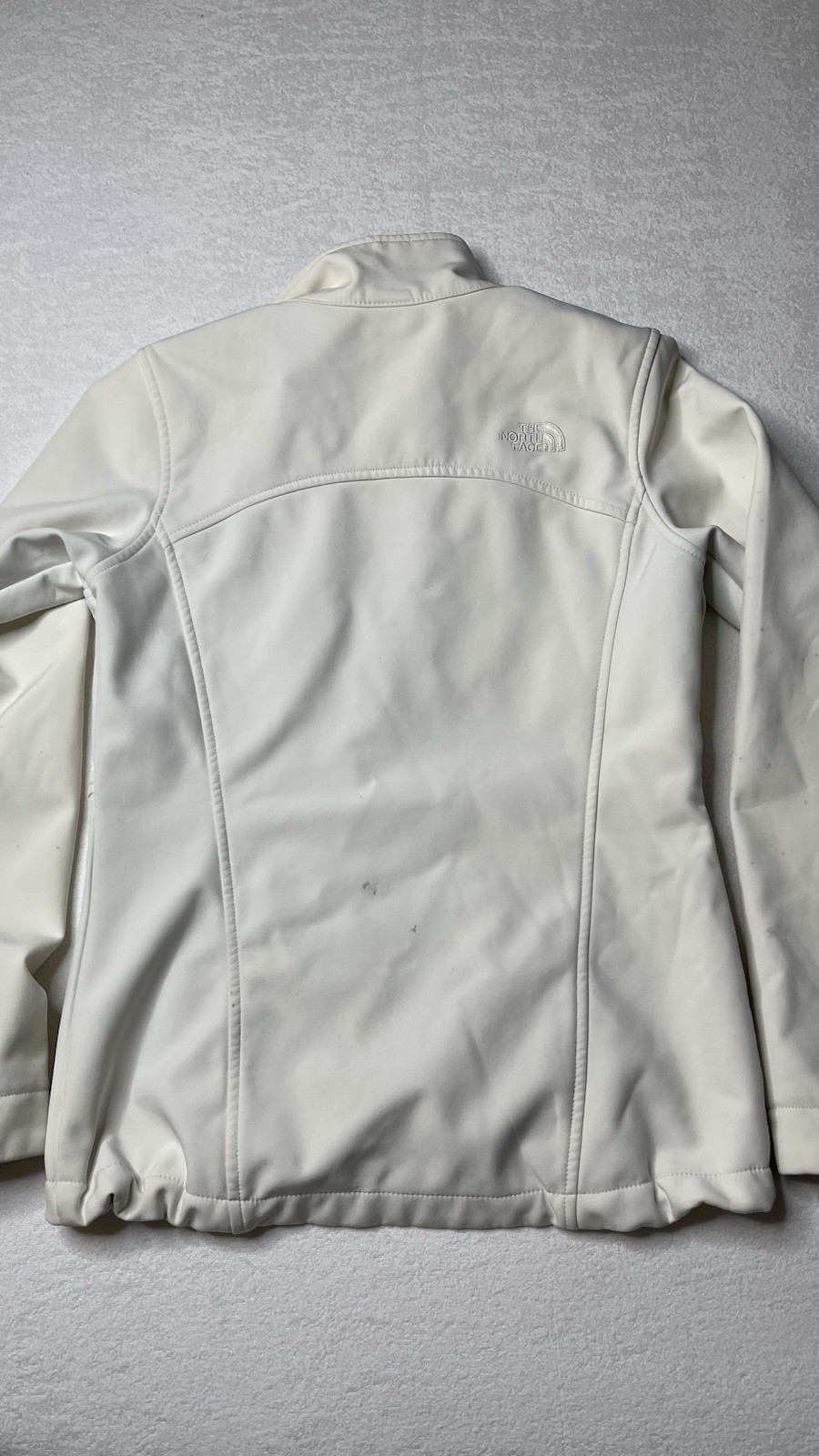 Northface Soft shell Jacket White color Size smal… - image 8
