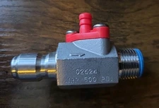 1 PC Dema 311.057 Rocket Quick Connect .057 Single Barb Red Injector