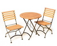 Mx GartenmöBel Schlossgarten Set 3Tlg. BalkonmöBel Biergarten Gartengarnitur