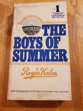 The Boys of Summer Roger Kahn 1973 First Printing Baseball Dodgers Signet