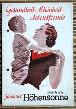Health, beauty,  joie de vivre thanks to the Hanau mountain sun. 1936 catalogue