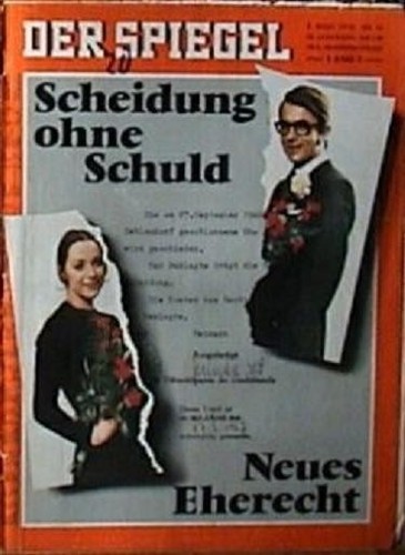 SPIEGEL 10/1970 Das neue Eherecht
