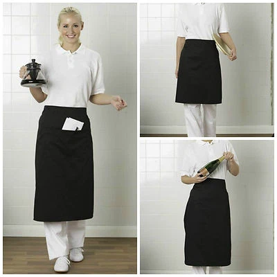 CO-OPERATIVE CLOTHING / ENSEMABLE CO-OPERATIVE CLOTHING WAIST APRON WITH & WITHOUT POCKET RESTAURANT BISTRO BAR