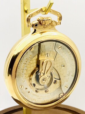 Serviced Only 800 Made 2 Tones 1910 Waltham 18S 17J Gr 836 Pocket