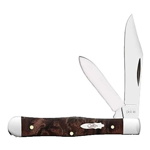 Stainless Steel Blade Wood Handle Brown Collectible Folding Knives
