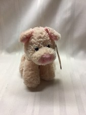 MARY MEYER Plush Beanie Pig - Pink - Lil' Patty Pig - 8"