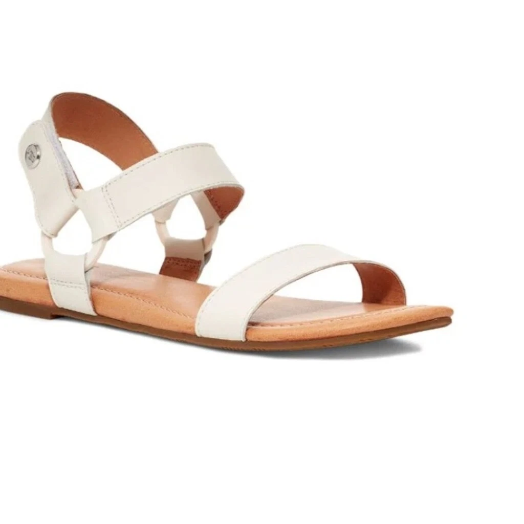 Sandali alla caviglia UGG donna Rynell bianchi taglia 11