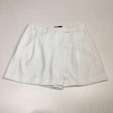 VINCE White Front Overlay Shorts Womens sz 6