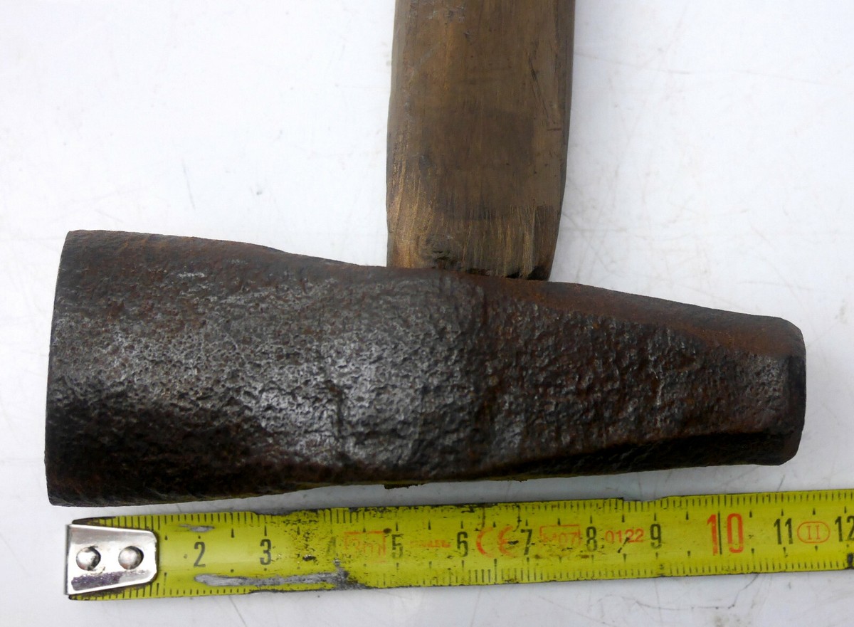 ANCIEN MARTEAU ETAMPE De FORGERON FER FORGE XIXe Old Tool blacksmith hammer