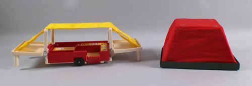 Fisher-Price Little People Vintage #992 Play Family Car & Camper Pop Up & Jeep - Picture 7 of 8