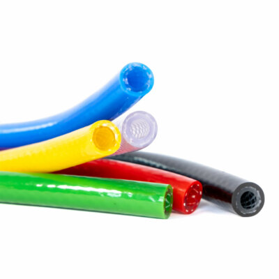 Verstärkter PVC-Geflechtschlauch Größe 3/4'' - 19,0 mm I/D x 26,0 mm