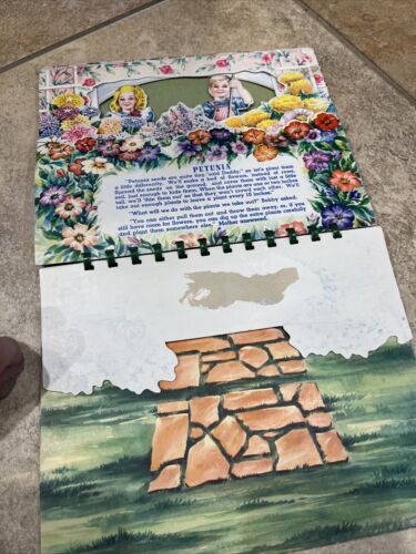 My Flower Garden Book (Rare Pop Up Flip Book) Vintage Card stock BinA - Picture 11 of 13