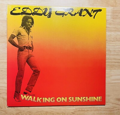 EDDY GRANT Walking On Sunshine 1979 EPIC JE 36244 Reggae electro soul Funk LP!!