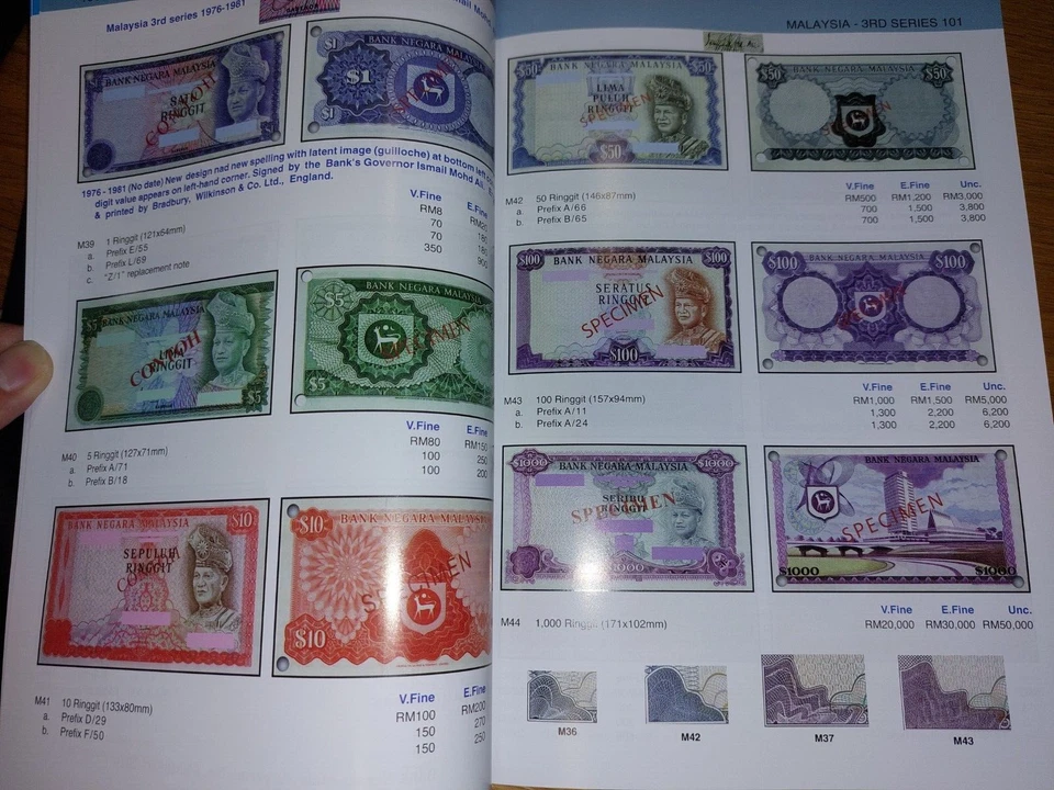 ISC 24th Edition Malaysia-Singapore-Brunei Coin & Paper Money Catalogue - Image 2 of 4