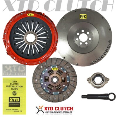 AMC STAGE 2 CLUTCH & LUK OEM FLYWHEEL KIT 08-15 EVOLUTION 10 GSR RS 2.0 TURBO