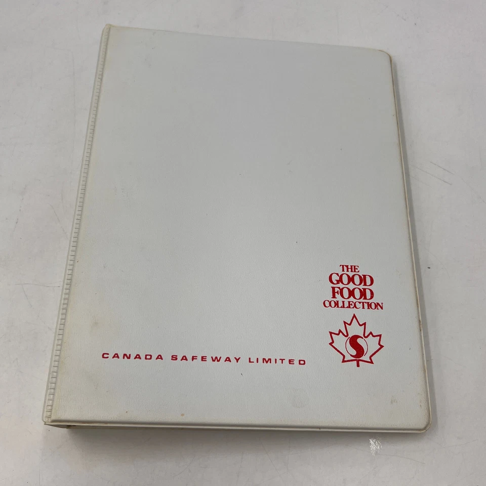 Vintage Canada Safeway Good Food 60s 70s Binder with Leaflets Recipes Cookbook - Image 2 of 4