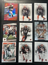 CINCINNATI BENGALS Football Card Lot of 10 Chad Johnson/David Bell 2020s