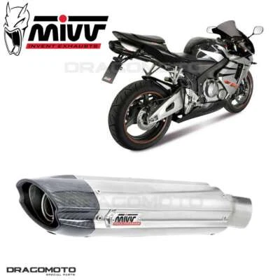 échappement HONDA CBR 600 RR 2005 2006 MIVV Suono sous le siège - Photo 1/4
