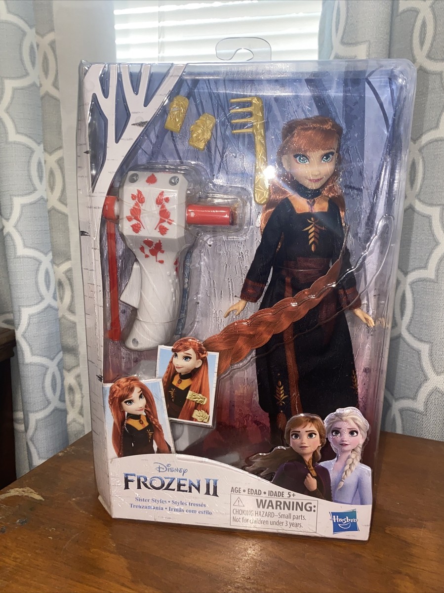 Boneca Frozen 2 - Anna E Acessórios Irmãs Com Estilo Hasbro