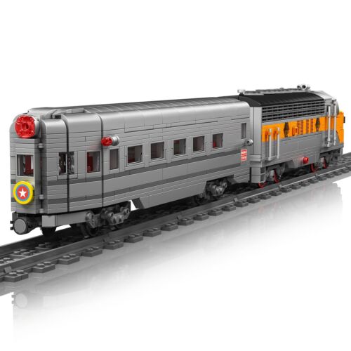 Mould King 12018 Diesel Locomotive Train Railway Remote Control Building Block - Picture 9 of 14
