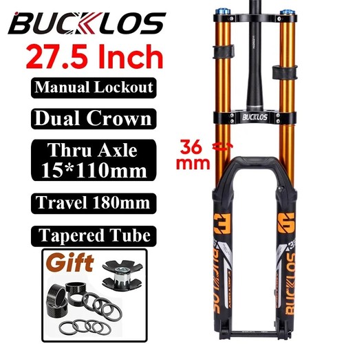27.5/29in MTB Bike Fork Boost 15*110mm Downhill Bike Front Suspension Air Fork - Picture 21 of 25