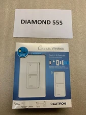 Lutron P-PKG1WS-WH Caseta Smart Switch Kit with Remote - White | 6473