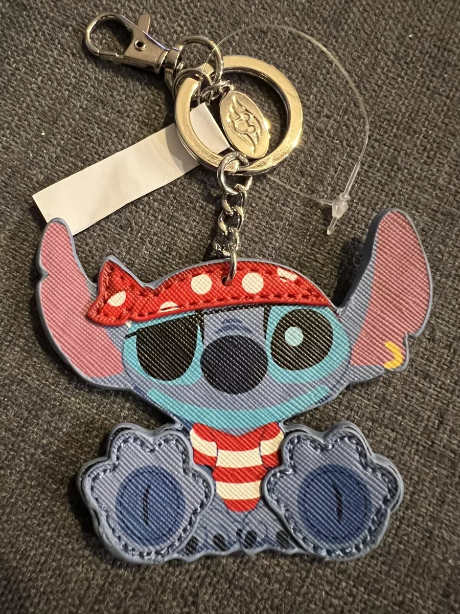 Disney Cruise Line Lilo and Stitch Pirate Stitch Keychain Zipper PULL Backpack