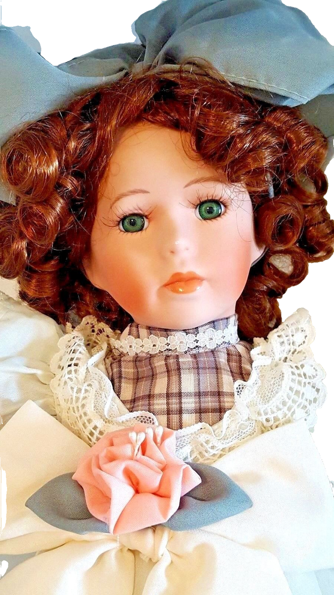 TREASURES IN LACE – Vintage Porcelain Doll Cert. of Auth. ~Daddy's