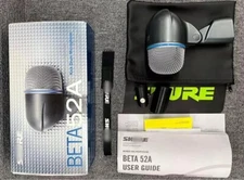 Beta 52A Supercardioid Dynamic Microphone Kick Drum For Shure Microphone US New