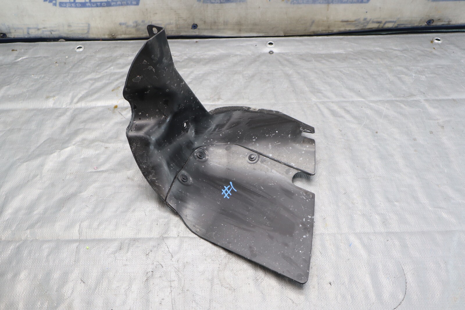 2022 2023 AUDI R8 V10 5.2L AWD OEM LH REAR ENGINE RADIATOR AIR DUCT 4S0121705A
