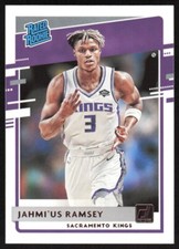 2020-21 Donruss Rated Rookie Jahmi'us Ramsey RC #247 Sacramento Kings