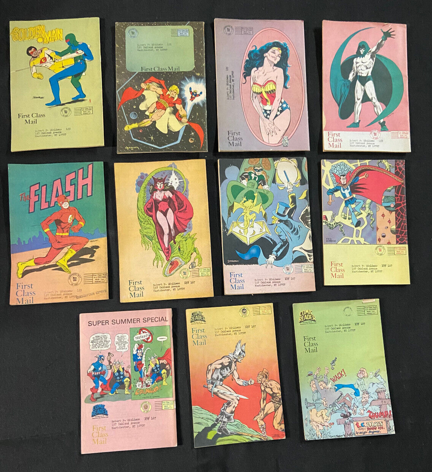 THE COMIC READER #147-149, 153, 155-158, 160-162 11 ISSUES VF 1977-78 ...