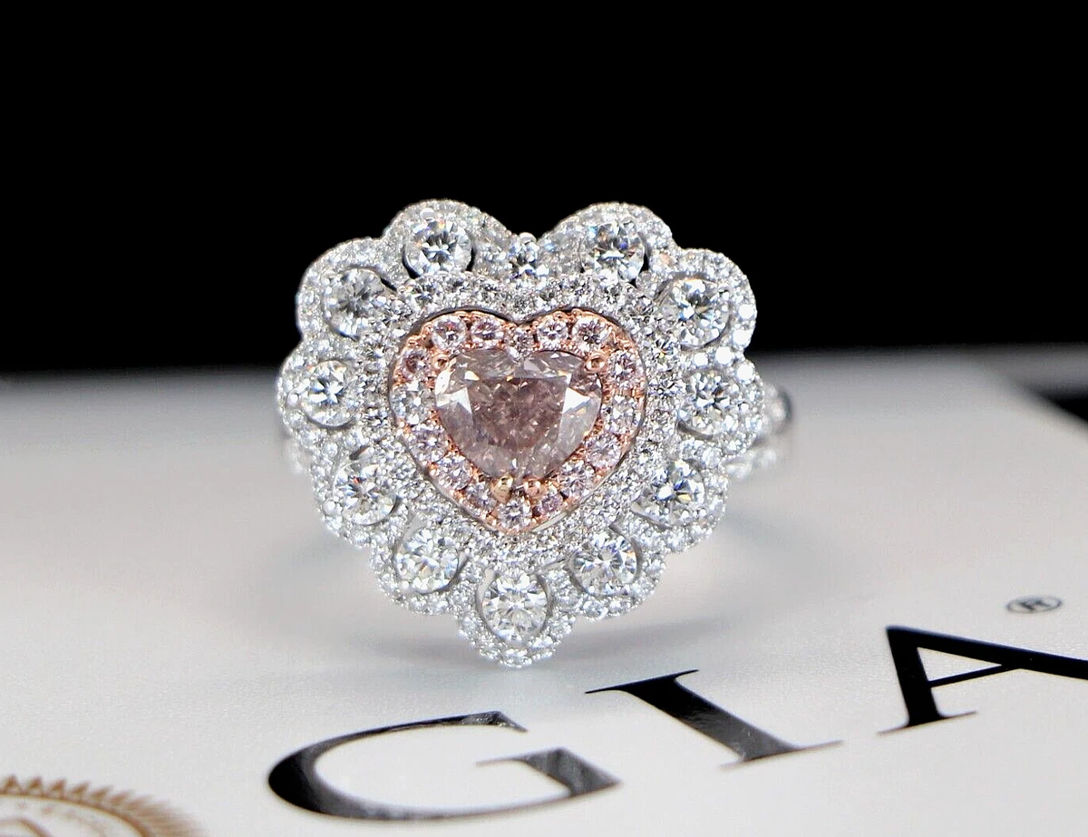 Ebay heart shaped diamond ring Clearance