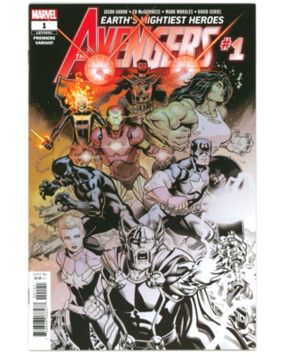 Marvel Comics AVENGERS (2018) #1 MCGUINNESS Premiere Variant Cover